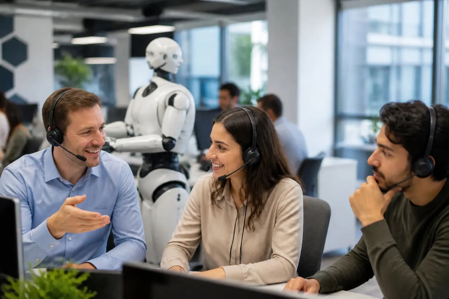Smart automation and self-service: freeing up time for people